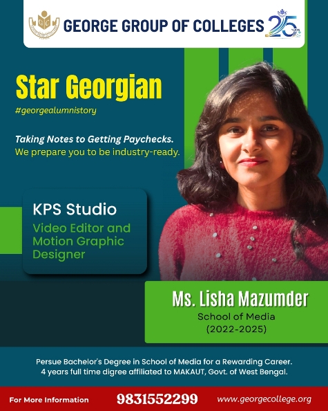 Ms. Lisha Mazumder  School of Media